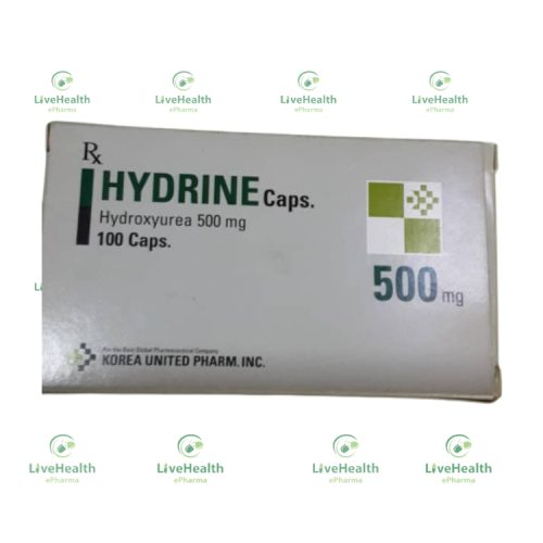 Hydrine Capsules (Hydroxyurea 500mg)